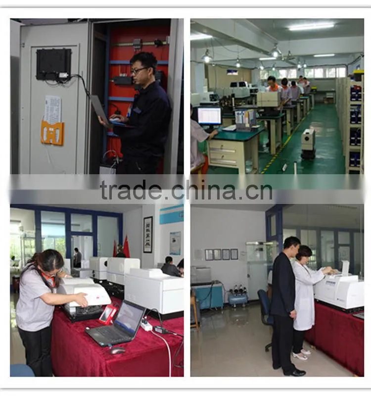 Double laser orthogonal optical bench Winner2005A Silica particle size analysis instruments