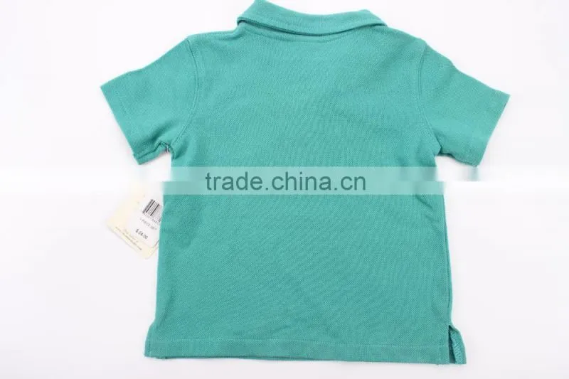 Boy's fashion printed polo shirt &fashion collar shirt stocklot