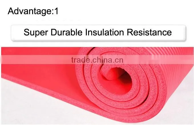 (130443) Eco Friendly Custom Printed NBR Yoga Mat