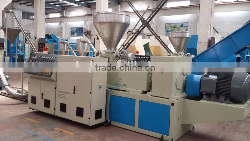 Single screw extruder and double screw extruder