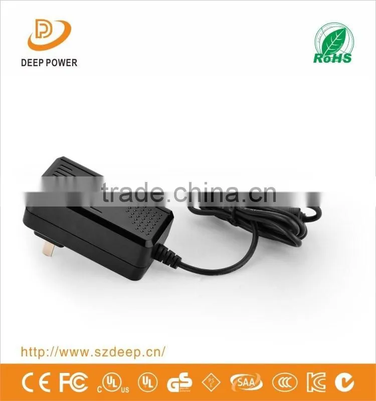 High Efficency wall mounting 12V/2A Power adapter