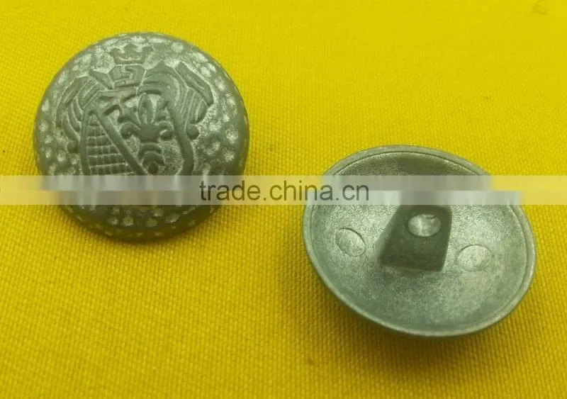 Fancy Metal Shank Button For Jackets --- MJ1223