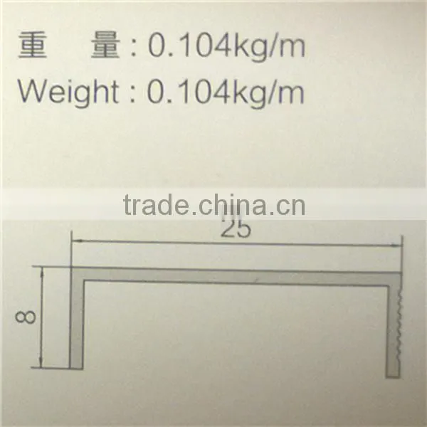 metal carpet transition trim profiles