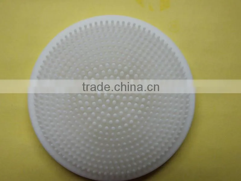 Sanitary Rubber part products Custom Silicone Face Brush