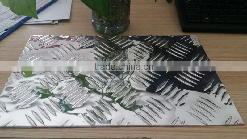 diamond plate aluminum material for trailer fender
