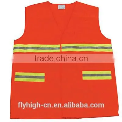 cheap reflective custom working safty vest