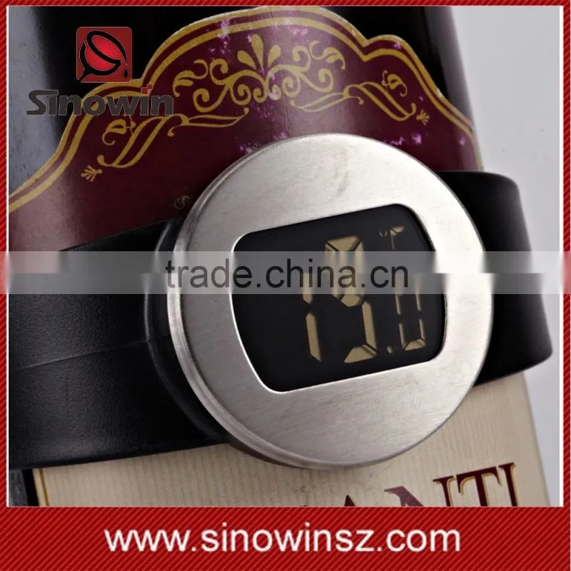 Elegant portable digital wine thermometer