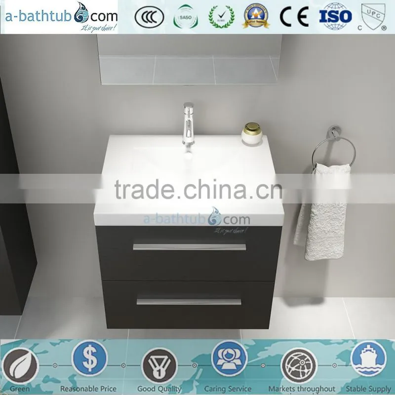 cheap single wall mount bathroom vanity