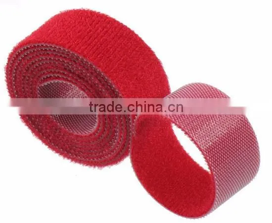 Customize Double Side Plastic Hook Nylon loop fastener hook and loop