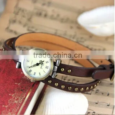 Wrap watch with punk copper restoring ancient ways