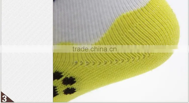 comfortable yellow baby socks and cotton children socks