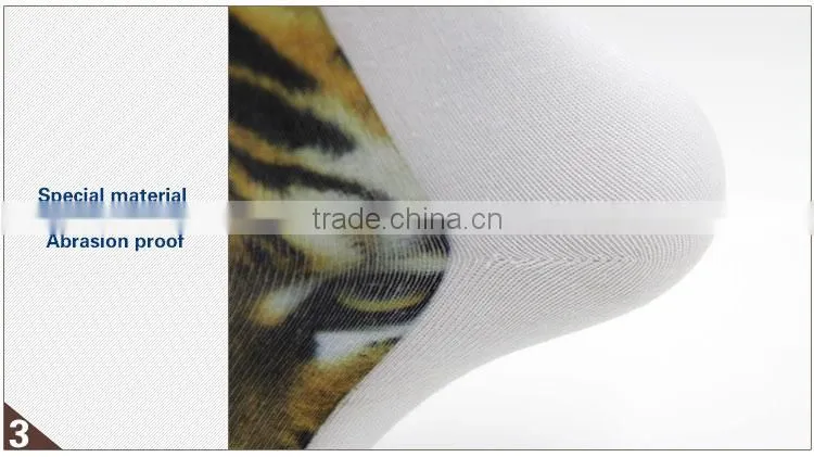 Wholesale custom digital print screen printed socks