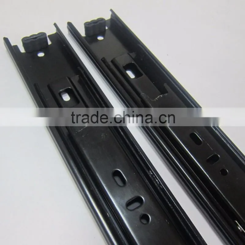 Jieyang full extension channle factory telescopic furniture drawer slide channel