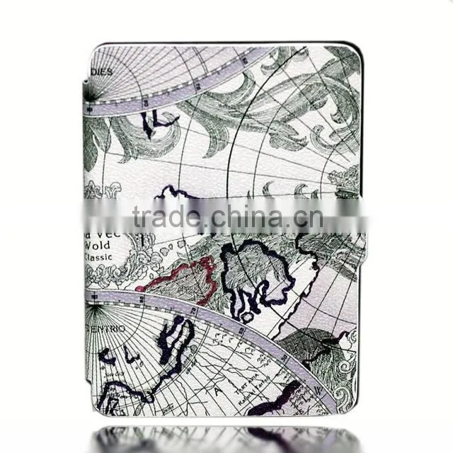 Hot sale pu leather case for Amazon paperwhite cover, For paperwhite case leather