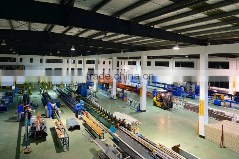 Aluminum remote control roller shutter door with 77mm insulated profiles