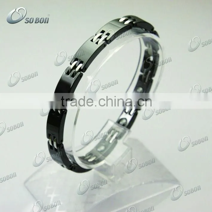 New design healthy titanium germanium magnatic ceramic bracelet