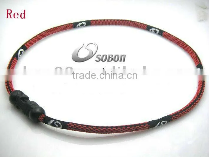 Health Energy Germanium Titanium Ion Sports balance necklace