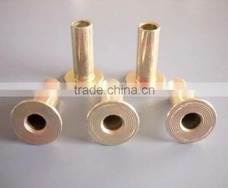 Hardware copper hollow tubular rivets