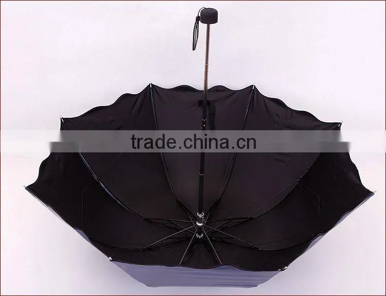 2 folding elegant ladies apollo umbrella Fold unti-uv sun umbrella