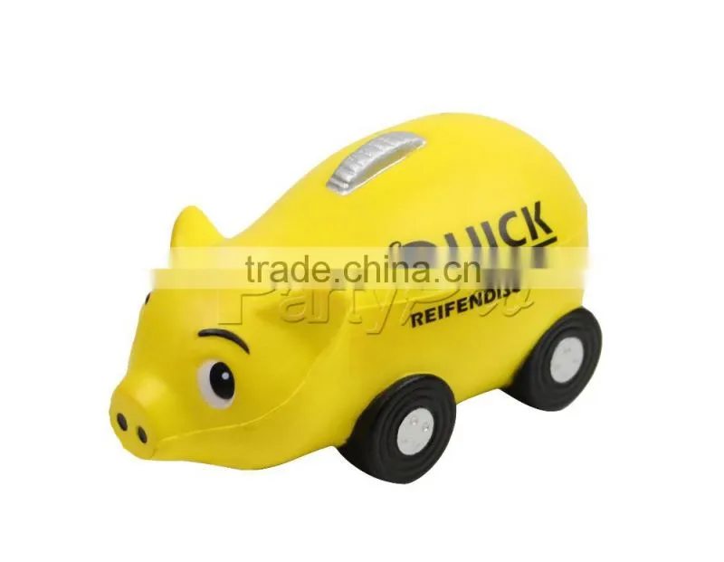 Partypro Zhejiang Factory Newest Cheap Promotional PU Mini Bus Shape Stress Toy