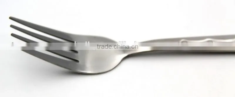 Most customers used stainless steel steak fork in hotel cutlery