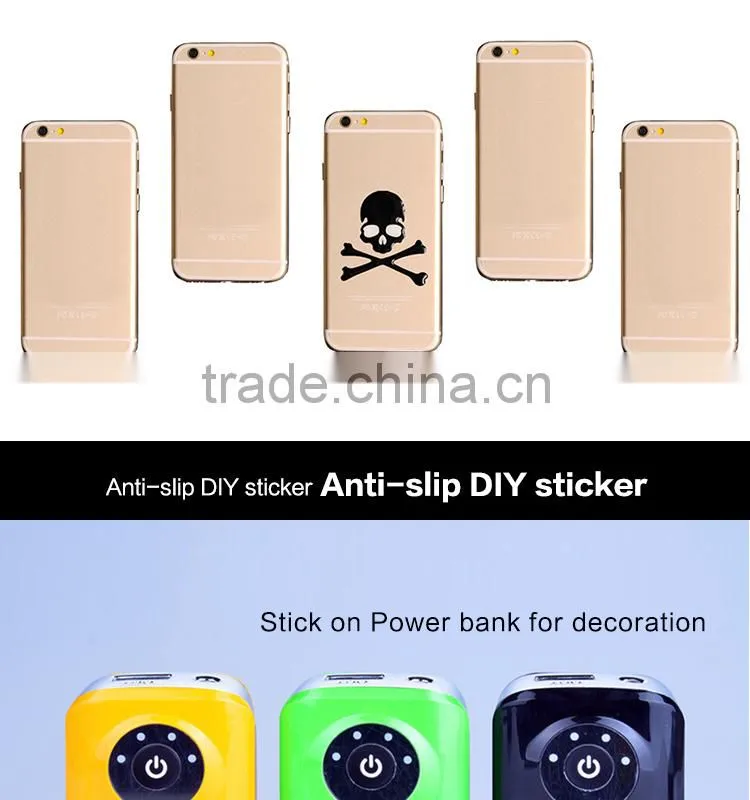 Fashion personality and powerful anti-slip gel skin sticker for Iphone 6 and 6 Plus