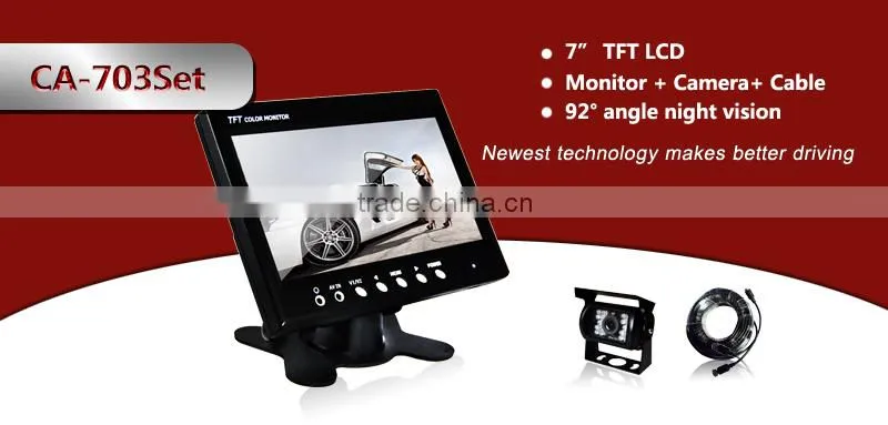 car lcd monitor with hdmi input