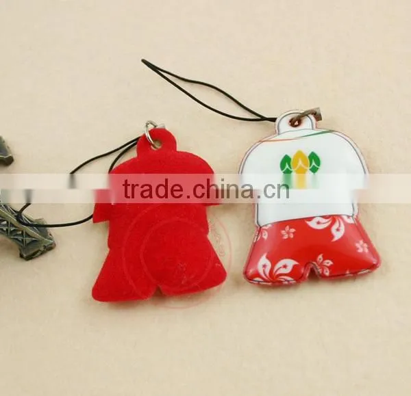 wholesale pvc mobile phone cleaner, mobile screen cleaner, pendant