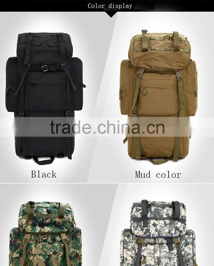 wholesale High Quality camo backpack outdoor hiking military backpack