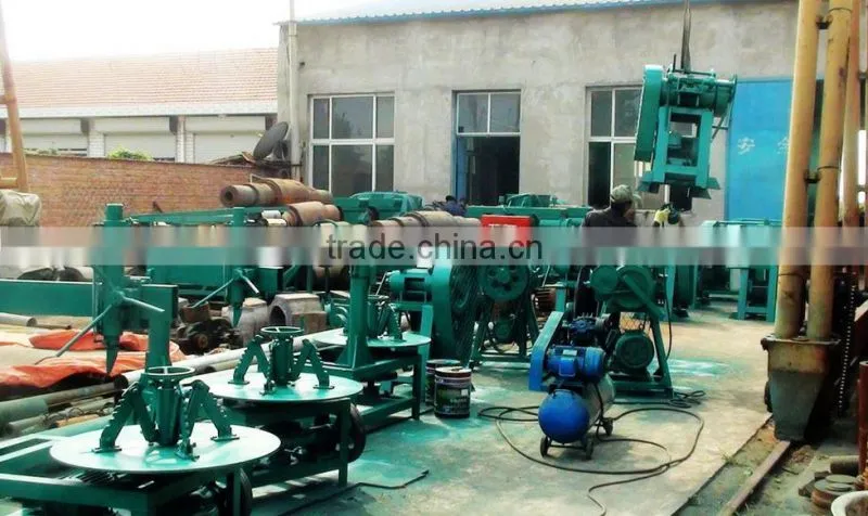 Used tyre recycling plant complete / rubber cracker machine
