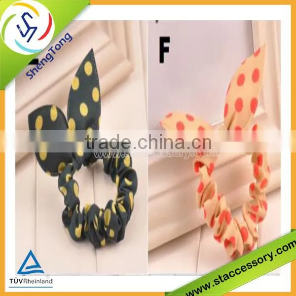 Fashion and cute assessories elastic hair band ,hair rubber band ,fabric pony holder