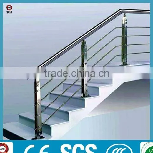 stainless steel removable stair railing with good quality