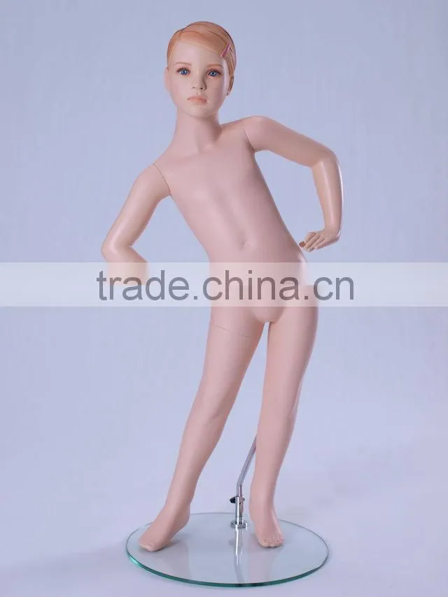 Realistic kids mannequin girl