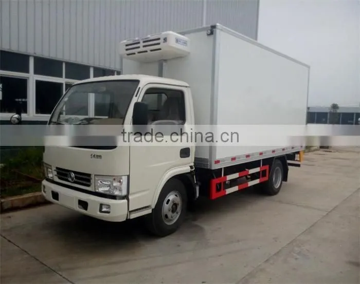 hot sale good price china small 2T / 3 ton refrigerator truck for sale