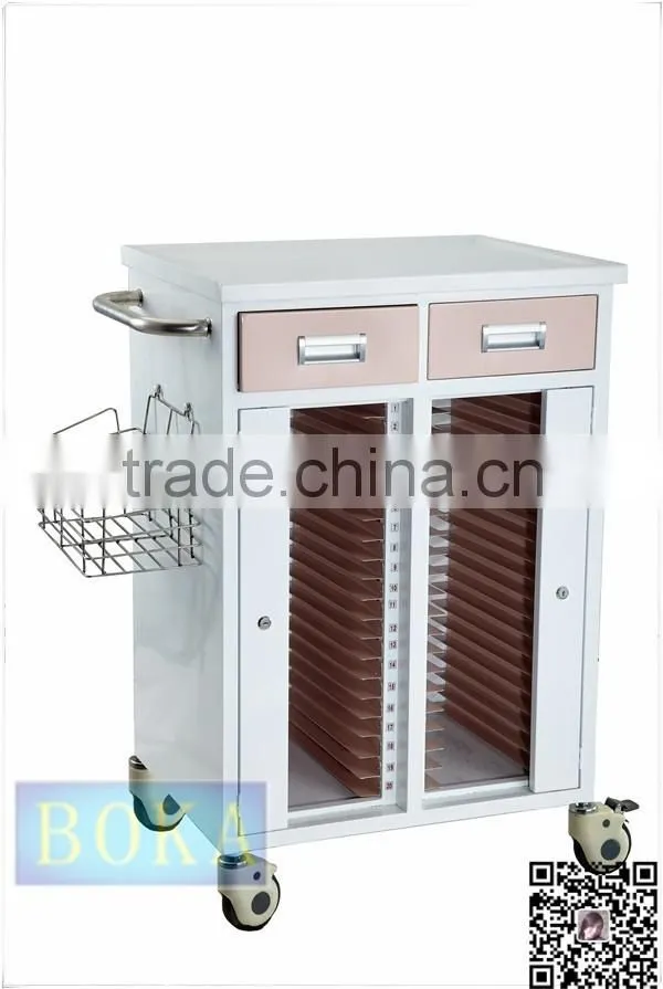 BK808 multifunctional hospital nursing trolley