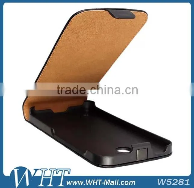China Factory OEM Products Wholesale Leather Flip Case Back Cover For Nokia Lumia 630