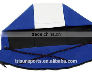 stylish folding packable football team backpack with cap