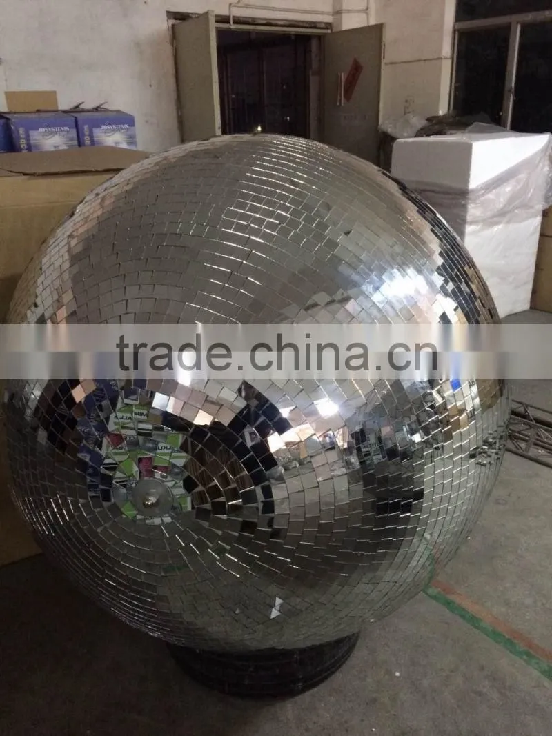 professional night club rotating disco mirror ball 48inch 120cm large mirror ball