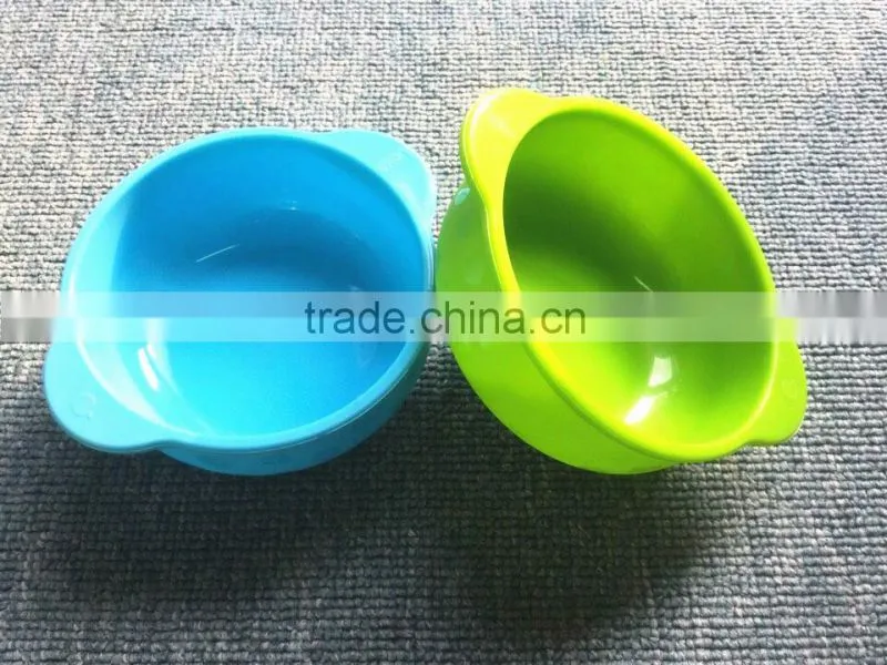 Food Grade BPA-Free, Non-toxic Baby & Toddler Foldable Silicone Bowl with Lids
