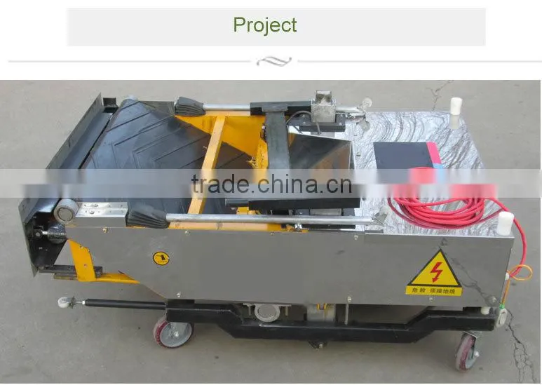 auto wall rendering machine supplier to Algerie market