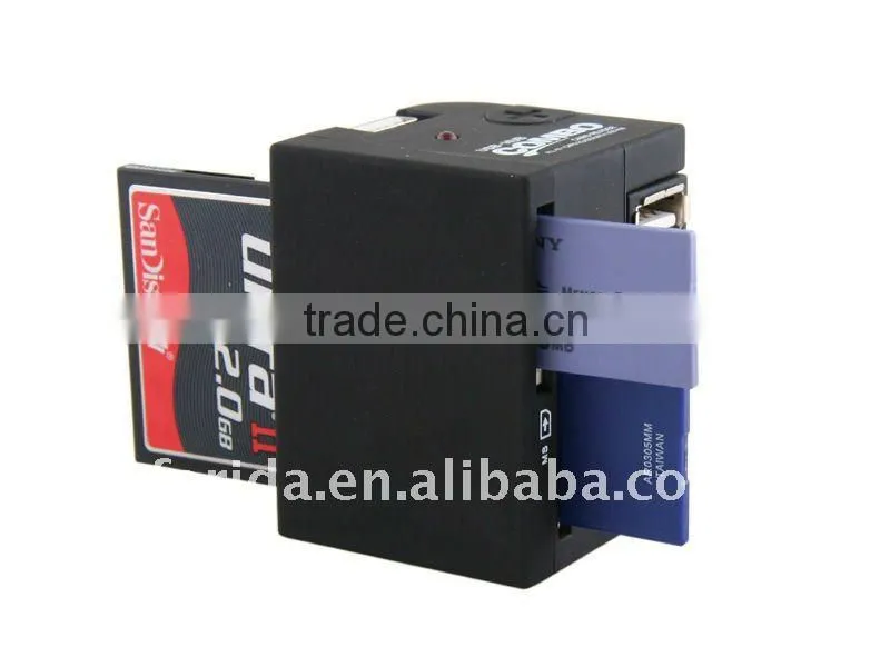 COMBO ( Multi card reader+ 3port USB HUB ) with USB bus-powered, no external power supply required