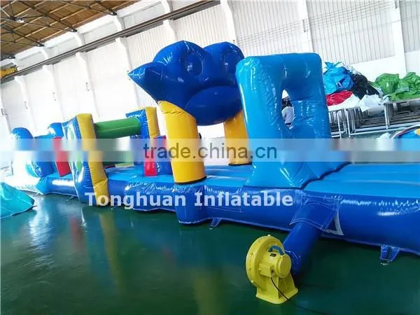 New style inflatable obstacle courses inflatable jumping mat