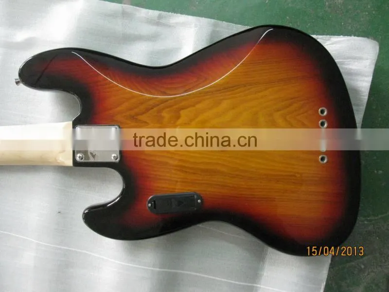 5 String electric bass guitar with pickup and bridges cover metal custom design