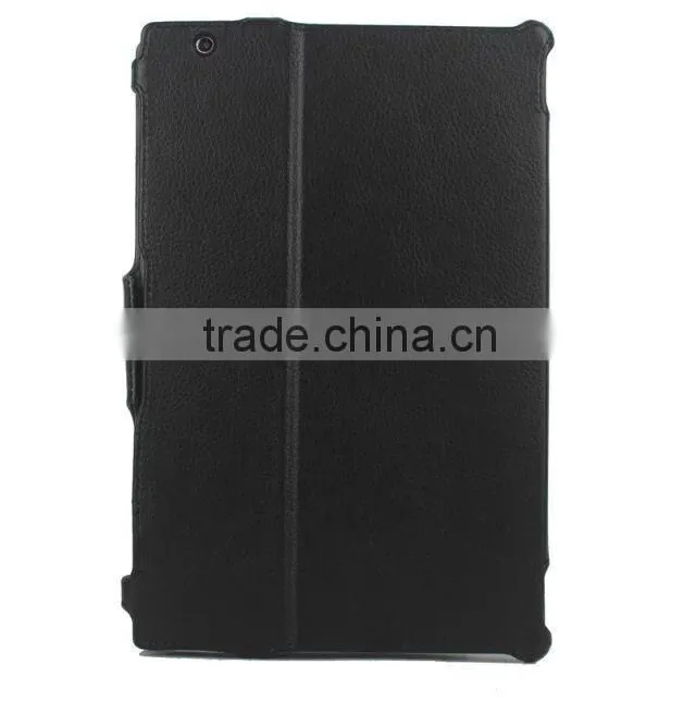 Best sale in alibaba,Flip pattern pu leather case for Sony Xperia Z4 tablet