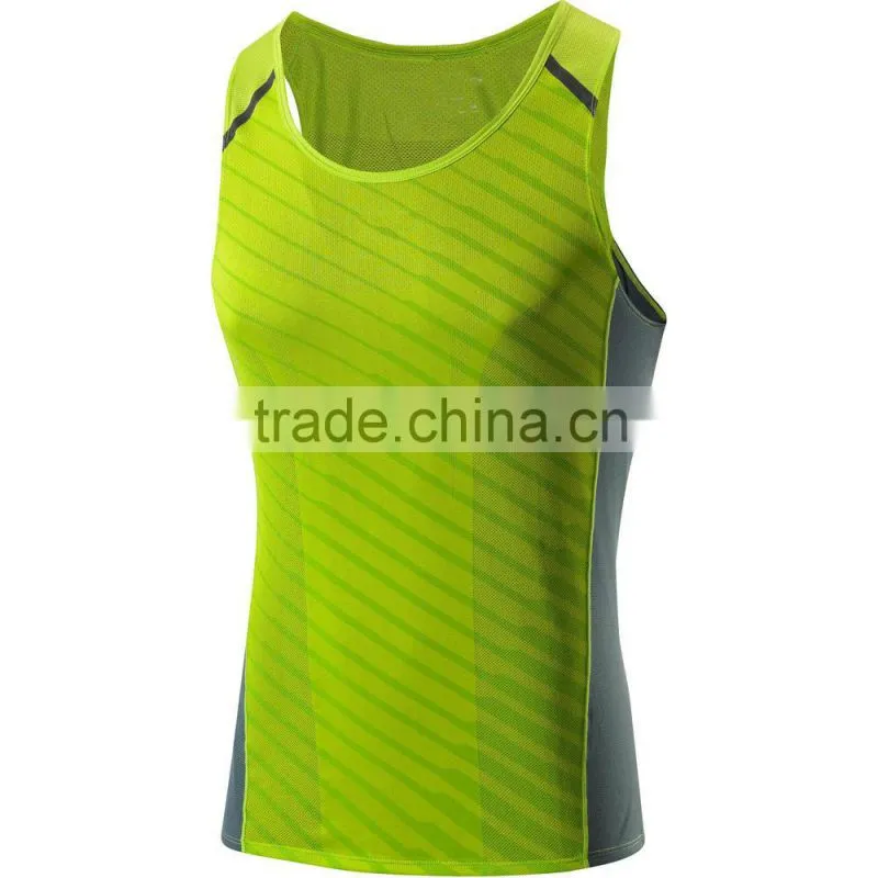 Full dye sublimation custom training singlet