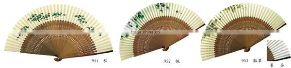 Best selling Made in Japan traditional beautiful and Paper Fan Japanese SENSU
