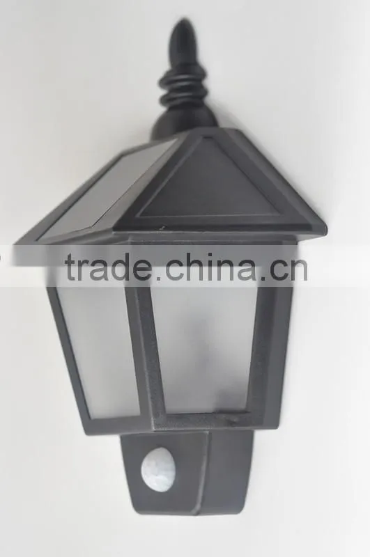 Led Waterproof Solar led eyelid wall mounted indoor+outdoor deck solar stickable led lawn garden lamp light