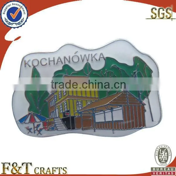 promotional advertising gift metal flashing badge