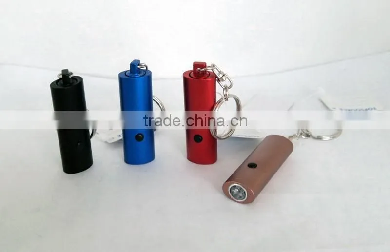 3LED aluminium keychain light with bottle opener