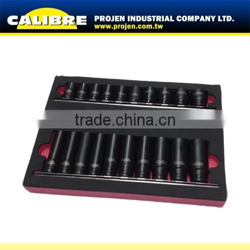 CALIBRE 66pc 1/4" Dr Ratchet Wrench and deep socket wrenches set